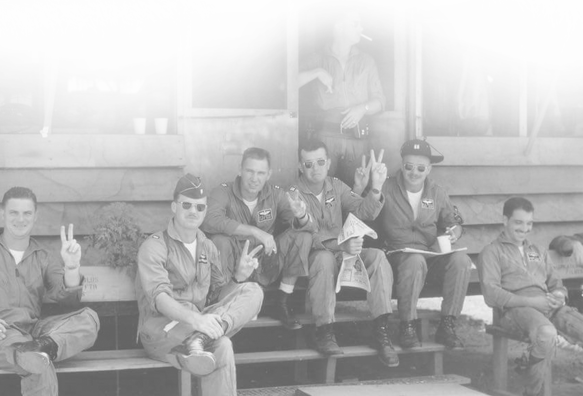 Airmen Sitting Peace